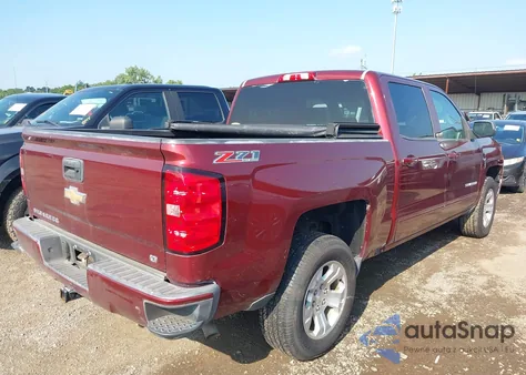 2017 Chevrolet Silverado K1500 Lt из США, поврежденный, VIN 3GCUKREC3HG205399